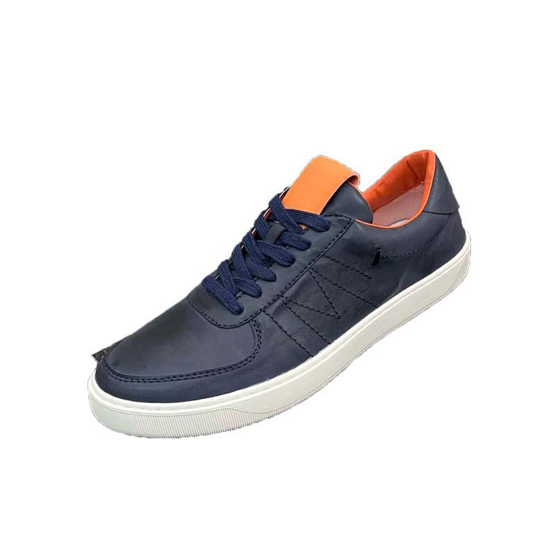Herren lässige Leder Sneakers mit modischen Akzenten von R&B