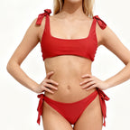 Damen Bikini-Set mit verspielten Schleifendetails R&B