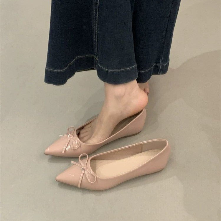 Damen Elegante Ballerinas mit zartem Schleifen-Detail und bequemer Passform R&B