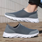 Damen Atmungsaktive Slip-On Freizeitschuhe
