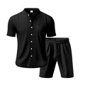 Herren Kurzarm-Set mit hochwertigem, atmungsaktivem GewR&Be und elastischem Bund R&B