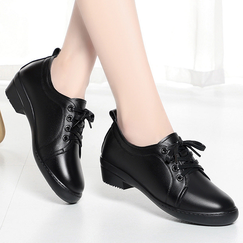 Damen Komfortable Schnürschuhe mit modischem Design und praktischem Blockabsatz R&B