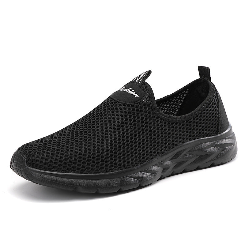 Damen Bequeme Slip-On Sneakers aus atmungsaktivem Mesh