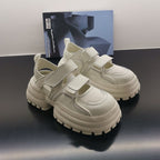 Damen Sportliche Sneakers mit praktischem Klettverschluss und rutschfester Sohle