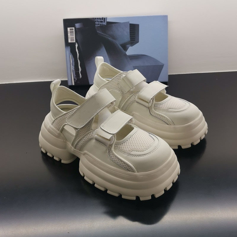 Damen Sportliche Sneakers mit praktischem Klettverschluss und rutschfester Sohle