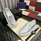 Damen Slip-On Sneakers mit eleganter Steppoptik und rutschfester Sohle R&B