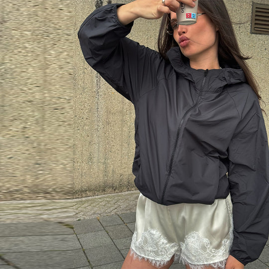Damen winddichte Sportjacke R&B