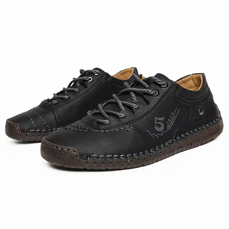 Damen Leinensneaker mit handgefertigtem Obermaterial und rutschfester Sohle R&B