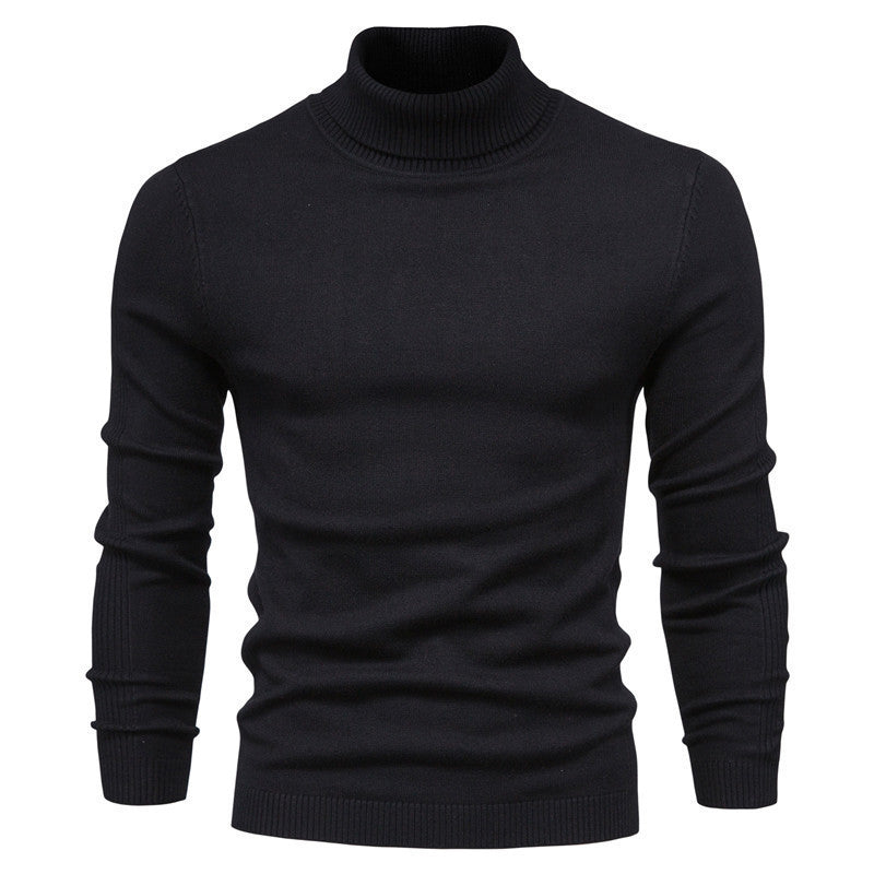 Herren Rollkragenpullover aus hochwertiger Wolle R&B