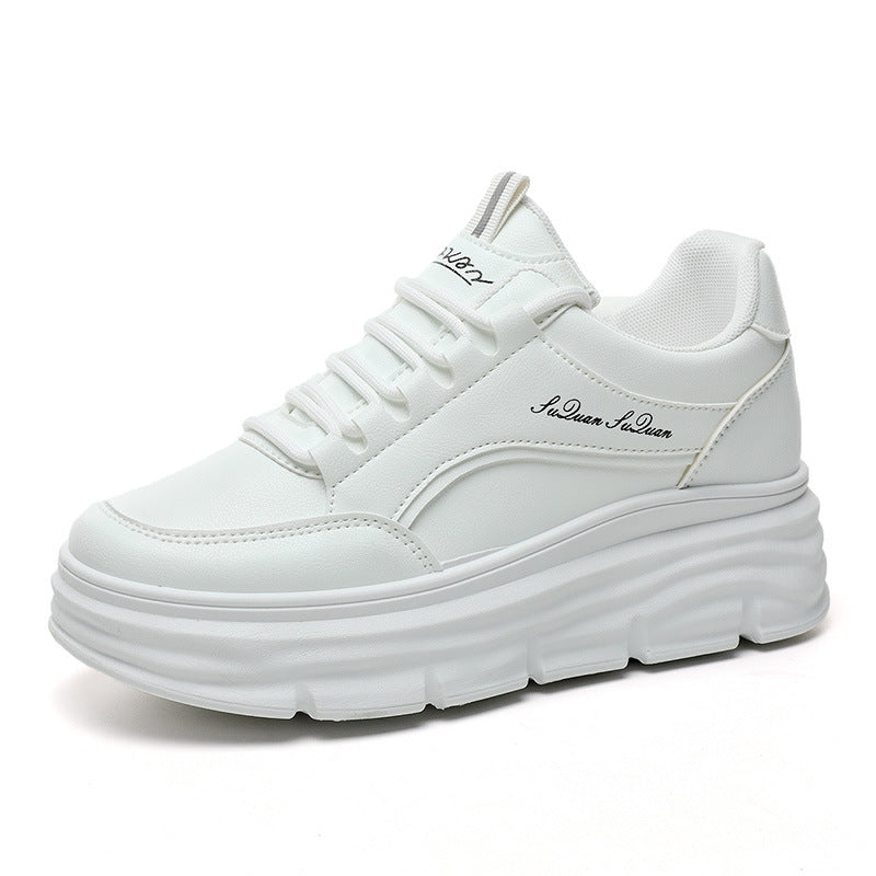 Damen modische Sneakers mit komfortablem Plateau und flexibler Sohle R&B