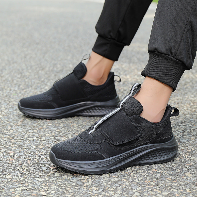 Damen sportliche Slip-On Sneakers mit elastischem Obermaterial