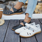 Damen Sandalen mit atmungsaktivem Obermaterial und komfortablem Riemen R&B