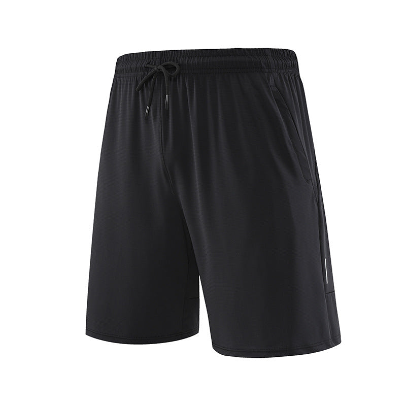 R&B | Schnelltrocknende Sportshorts mit reflektierendem Streifen