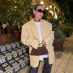 Damen Oversized Blazer aus hochwertigem Leinen R&B