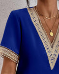 Damen Tunika mit luxuriösem Spitzenbesatz R&B