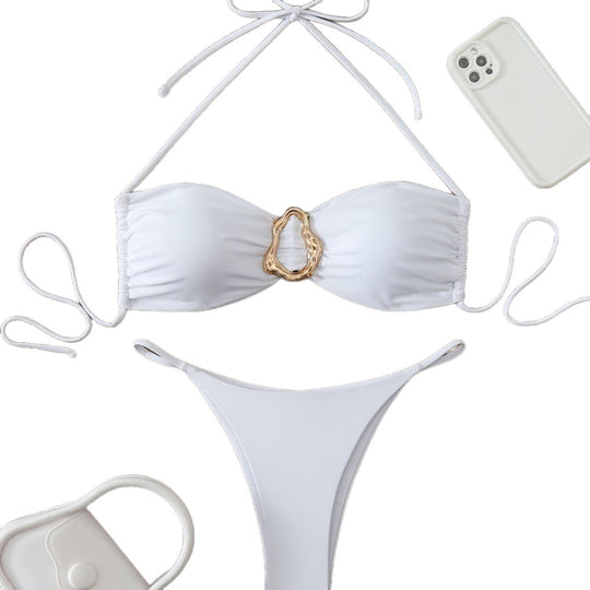 Damen Bikinis mit dekorativem Accessoire R&B
