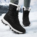 Damen Winterfestige Stiefel mit isolierter Fütterung und rutschfester Sohle R&B