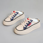 Damen Komfortable Slip-On Sneakers mit trendigem Plateau R&B
