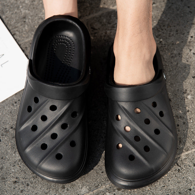 Damen Bequeme Clogs mit Luftlöchern R&B