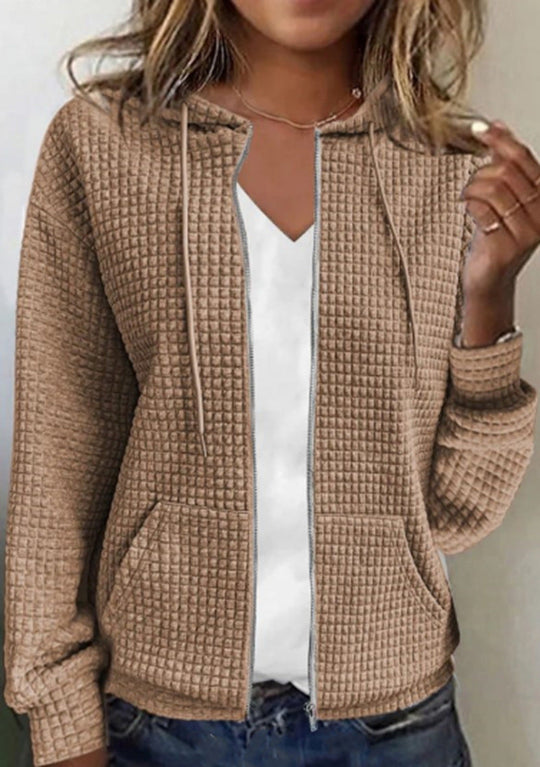 R&B | Freizeitjacke mit Tasche In Einfarbig