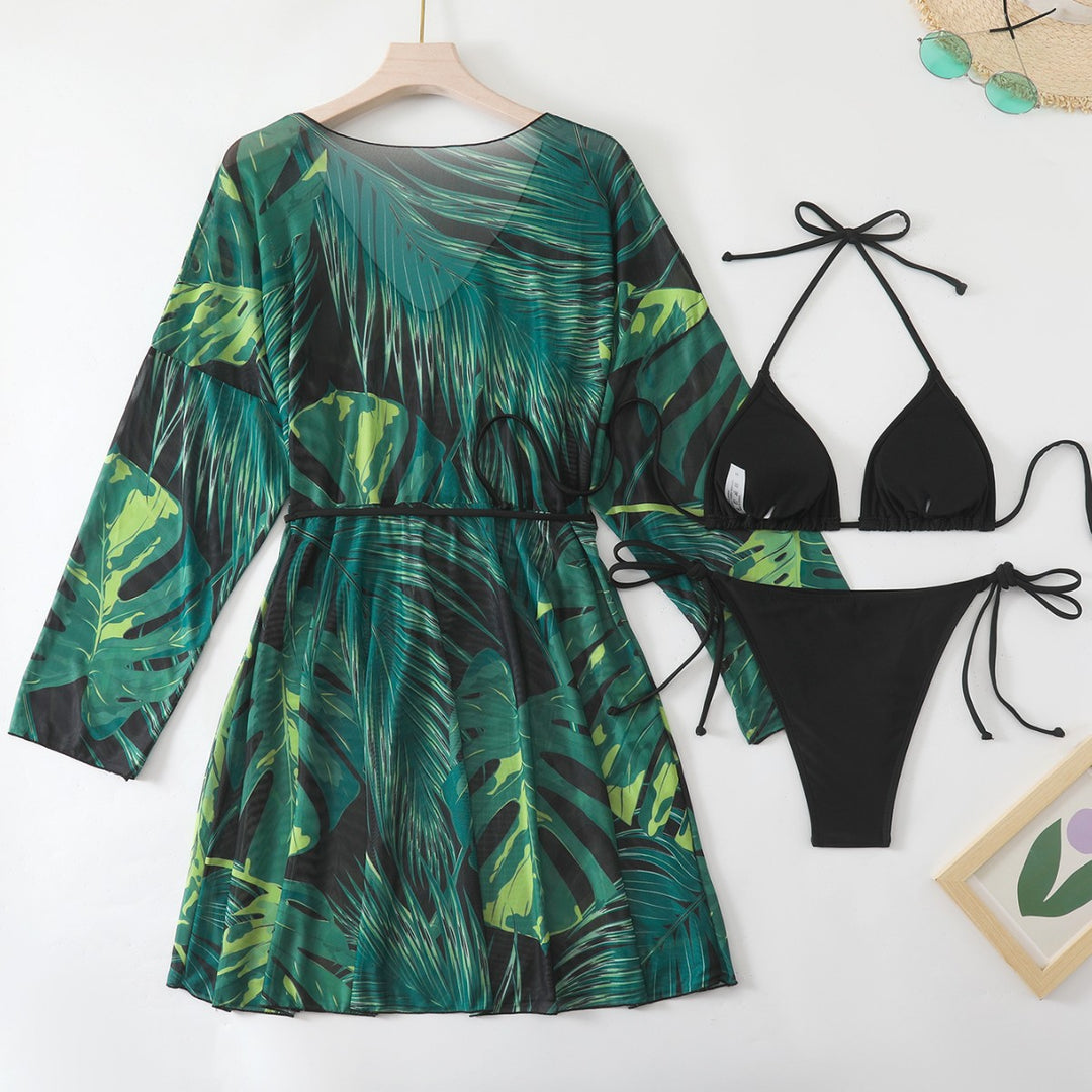 Damen Strandkleid mit passendem Bikini R&B