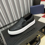 Damen Slip-On Sneakers mit eleganter Steppoptik und rutschfester Sohle R&B
