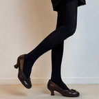 Damen elegante Ballerinas mit zierlichem Rüschendetail R&B