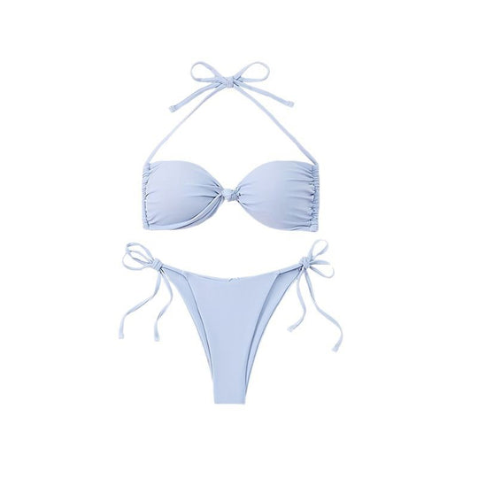 Damen Bandeau-Bikini mit tausend Möglichkeiten zur Anpassung R&B