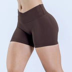 Damen Sportliche Shorts mit hohem Bund und figurformendem Schnitt R&B