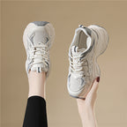 Damen Sportliche Fitness-Sneaker mit dämpfender Sohle und atmungsaktivem Obermaterial R&B