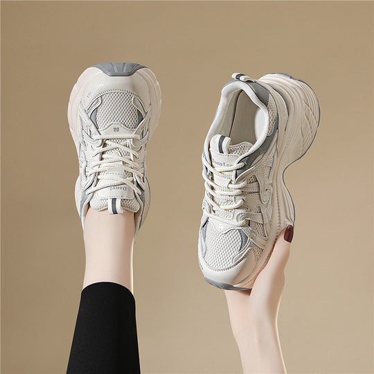Damen Sportliche Fitness-Sneaker mit dämpfender Sohle und atmungsaktivem Obermaterial R&B