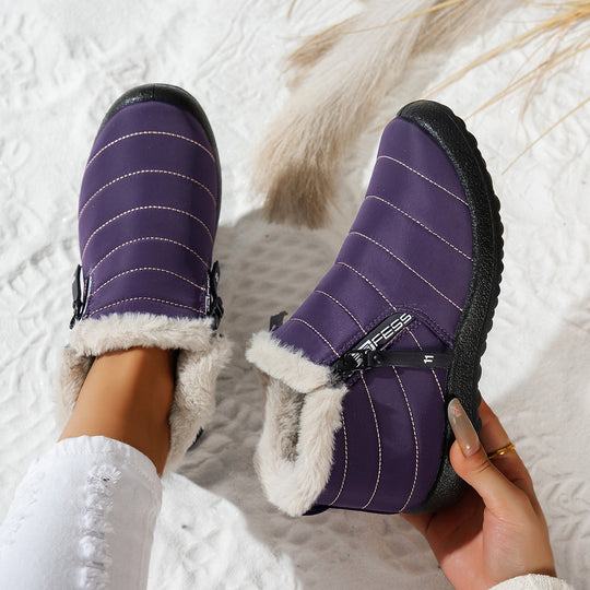 Damen Komfortable Winterboots mit kuscheligem Innenfutter R&B