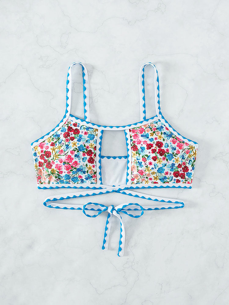 Damen Crop-Top Bikinioberteil R&B