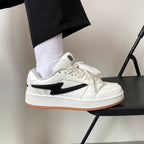 Damen Sportliche Sneaker mit atmungsaktiver Oberflächenstruktur und rutschfester Sohle