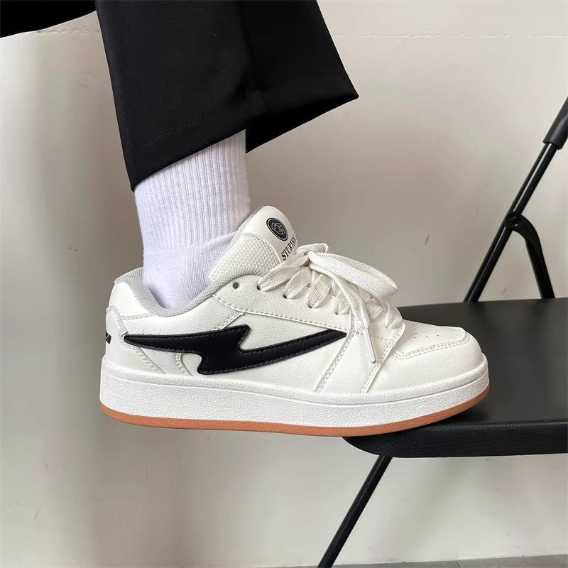 Damen Sportliche Sneaker mit atmungsaktiver Oberflächenstruktur und rutschfester Sohle