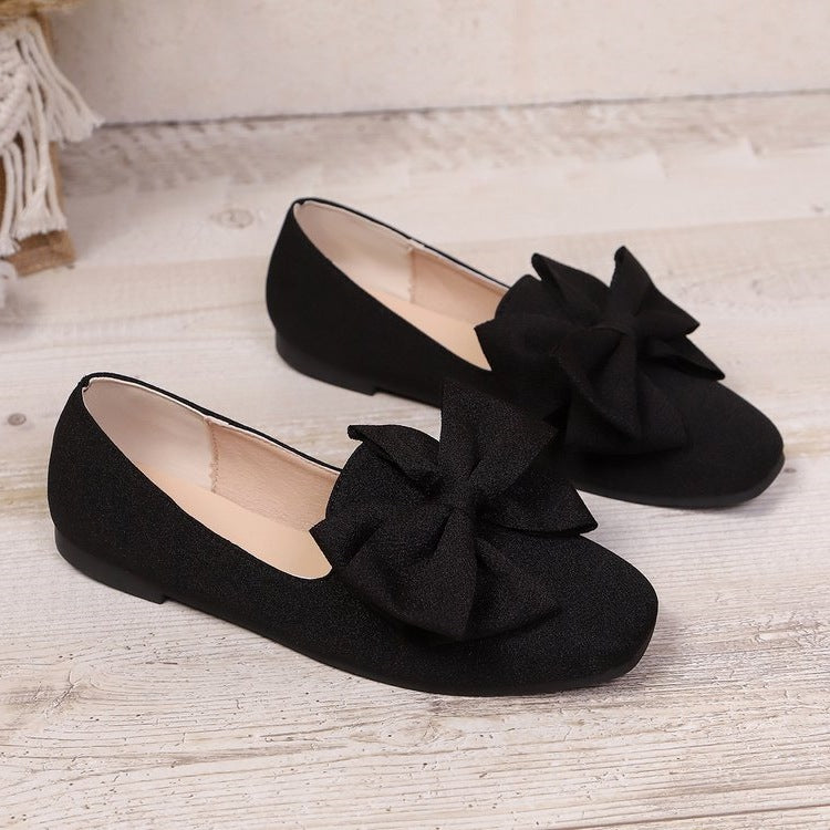 Damen Ballerinas mit modischer Schleifen-Applikation R&B