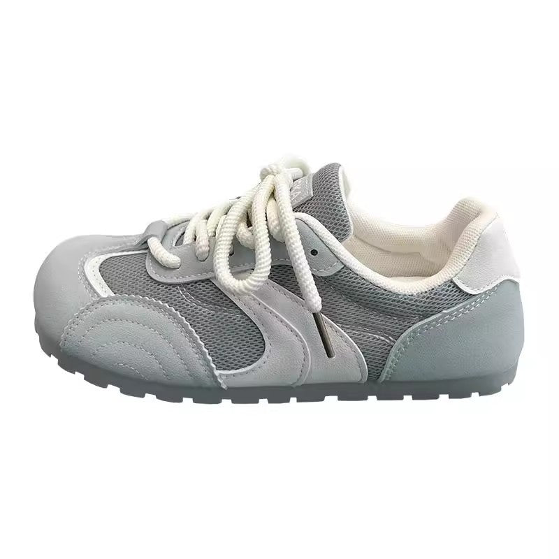 Damen Sportliche Sneakers mit atmungsaktivem Mesh-Obermaterial und flexiblem Sohlenprofil R&B