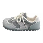 Damen Sportliche Sneakers mit atmungsaktivem Mesh-Obermaterial und flexiblem Sohlenprofil R&B