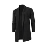 Herren Strickjacke mit offenem Schnitt und praktischen Taschen R&B