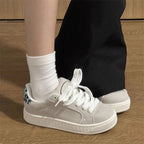 Damen Sneakers aus hochwertigem Wildleder mit modischem Design und bequemer Dämpfung R&B
