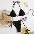 Damen Triangel-Bikini mit verstellbaren BindR&Bändern R&B