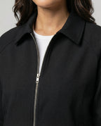 Vintage BasR&Ball Jacke Amerikanischer Retro Stil Casual Sakko Grau