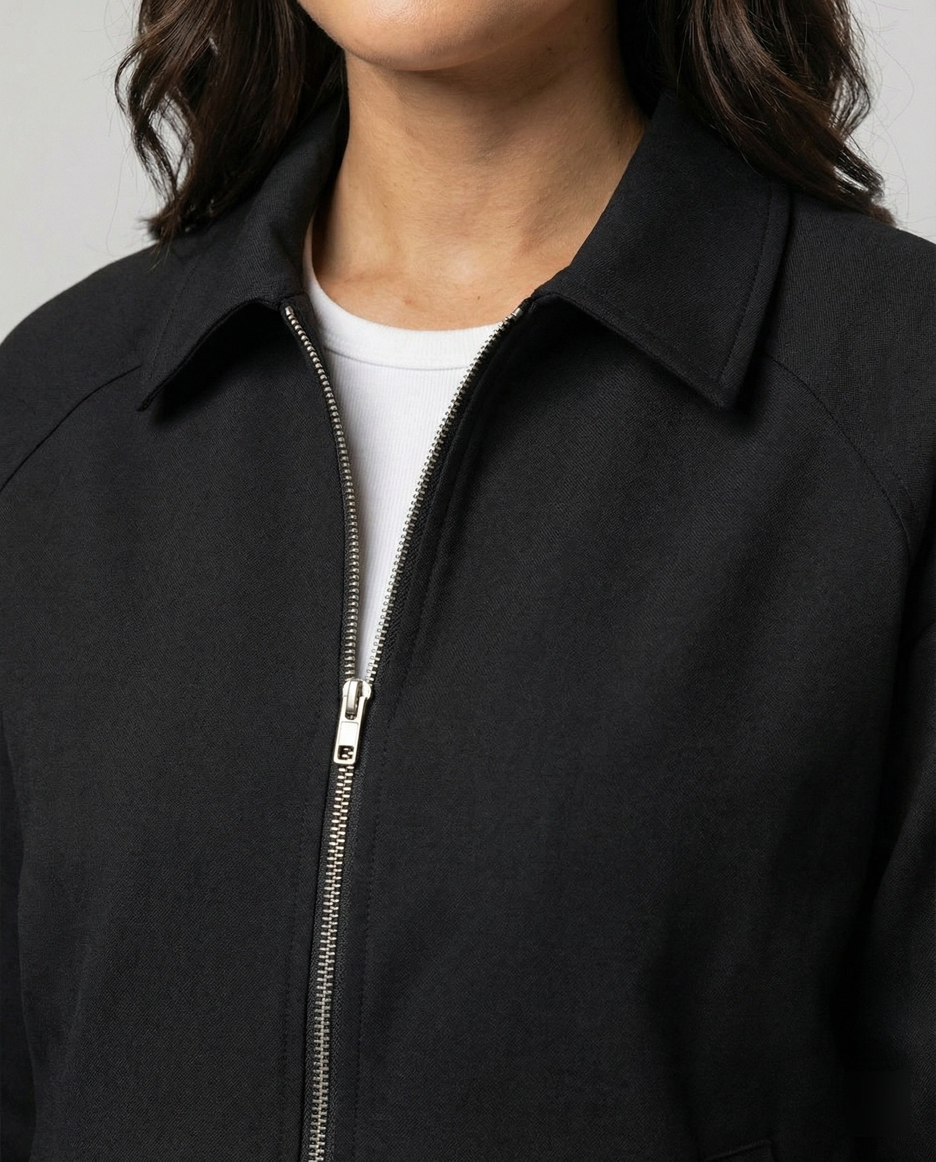 Vintage BasR&Ball Jacke Amerikanischer Retro Stil Casual Sakko Grau