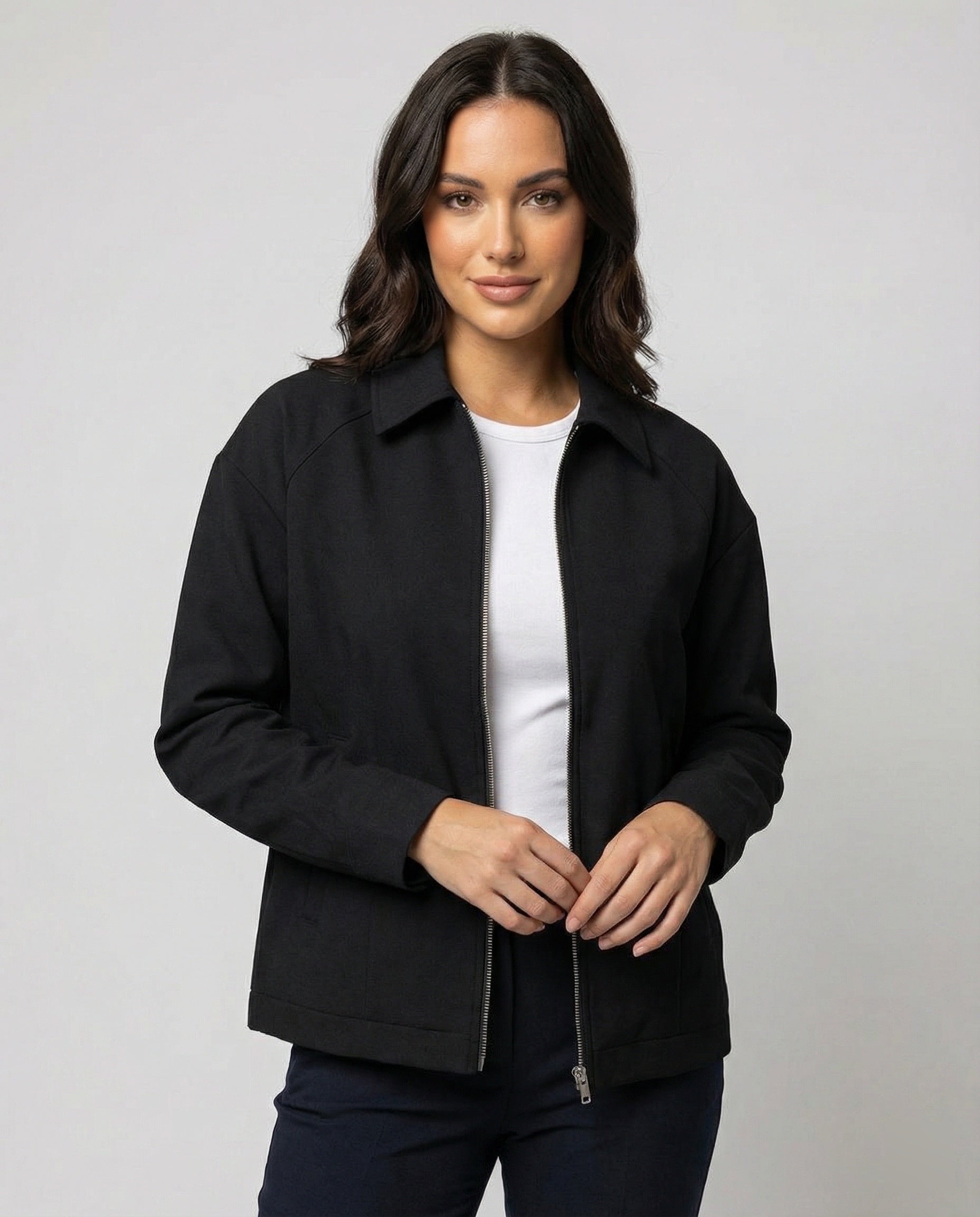 Vintage BasR&Ball Jacke Amerikanischer Retro Stil Casual Sakko Grau