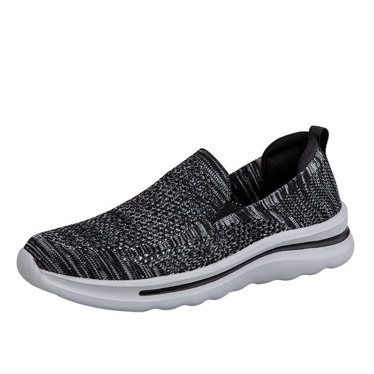 Damen Slip-On Sneakers aus atmungsaktivem Mesh mit komfortabler Sohle R&B