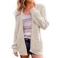 Damen Strickcardigan mit strukturiertem Design und praktischen Taschen R&B