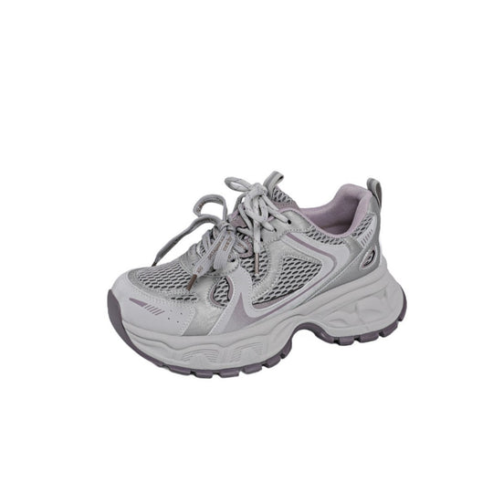 Damen Sportliche Lauf Sneakers mit atmungsaktiver Mesh-Oberfläche und robustem Sohlenprofil R&B