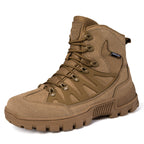 Herren robuste Trekkingstiefel mit wasserdichtem Obermaterial und rutschfester Sohle R&B