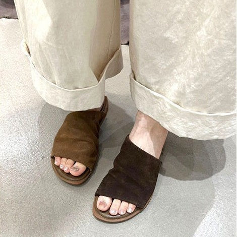 Damen bequeme und stilvolle Riemensandalen mit weichem Obermaterial R&B