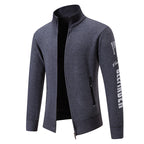Herren Steppjacke mit hohem Kragen und praktischen Taschen